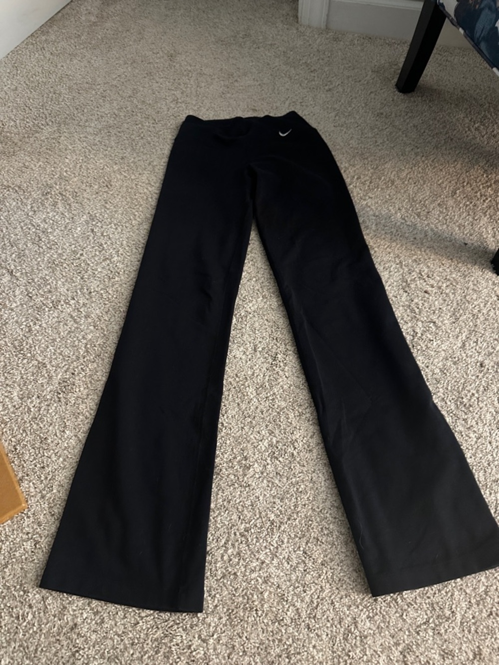 Nike Black Flared Workout Leggings